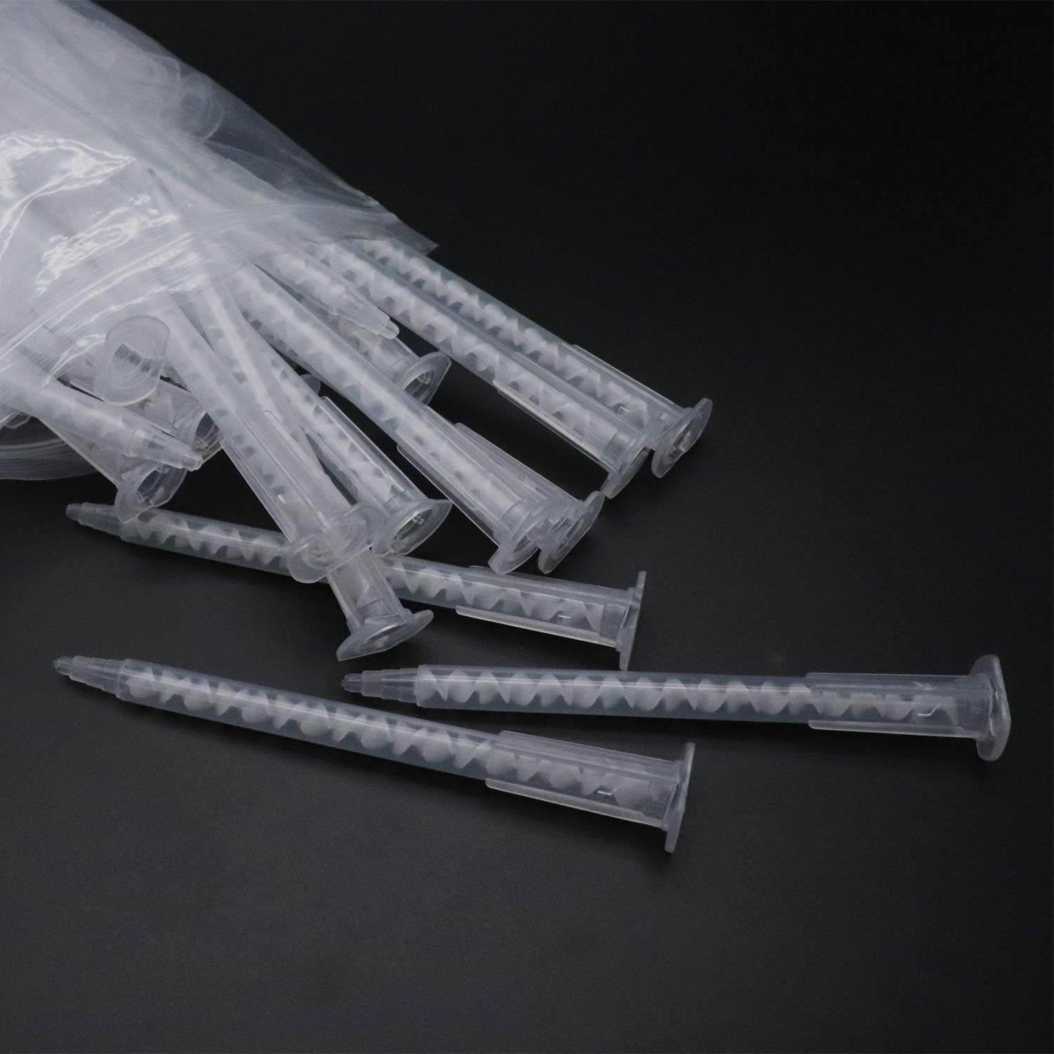 Xiaoyztan 50 Pcs Epoxy Mixing Nozzle Tip for AB Glue