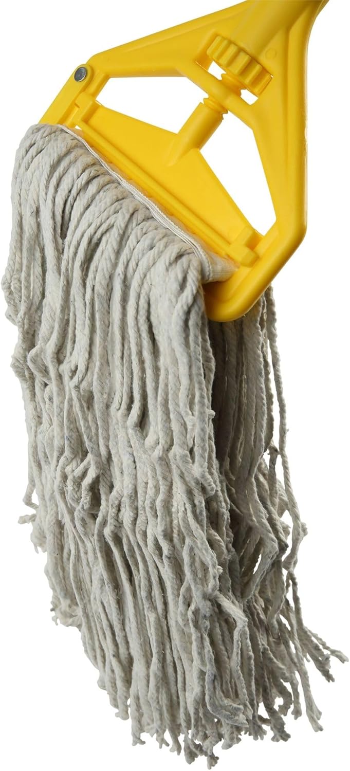 Boardwalk BWKCM02024S Banded Cotton Mop Head 24 White 12 Per Carton