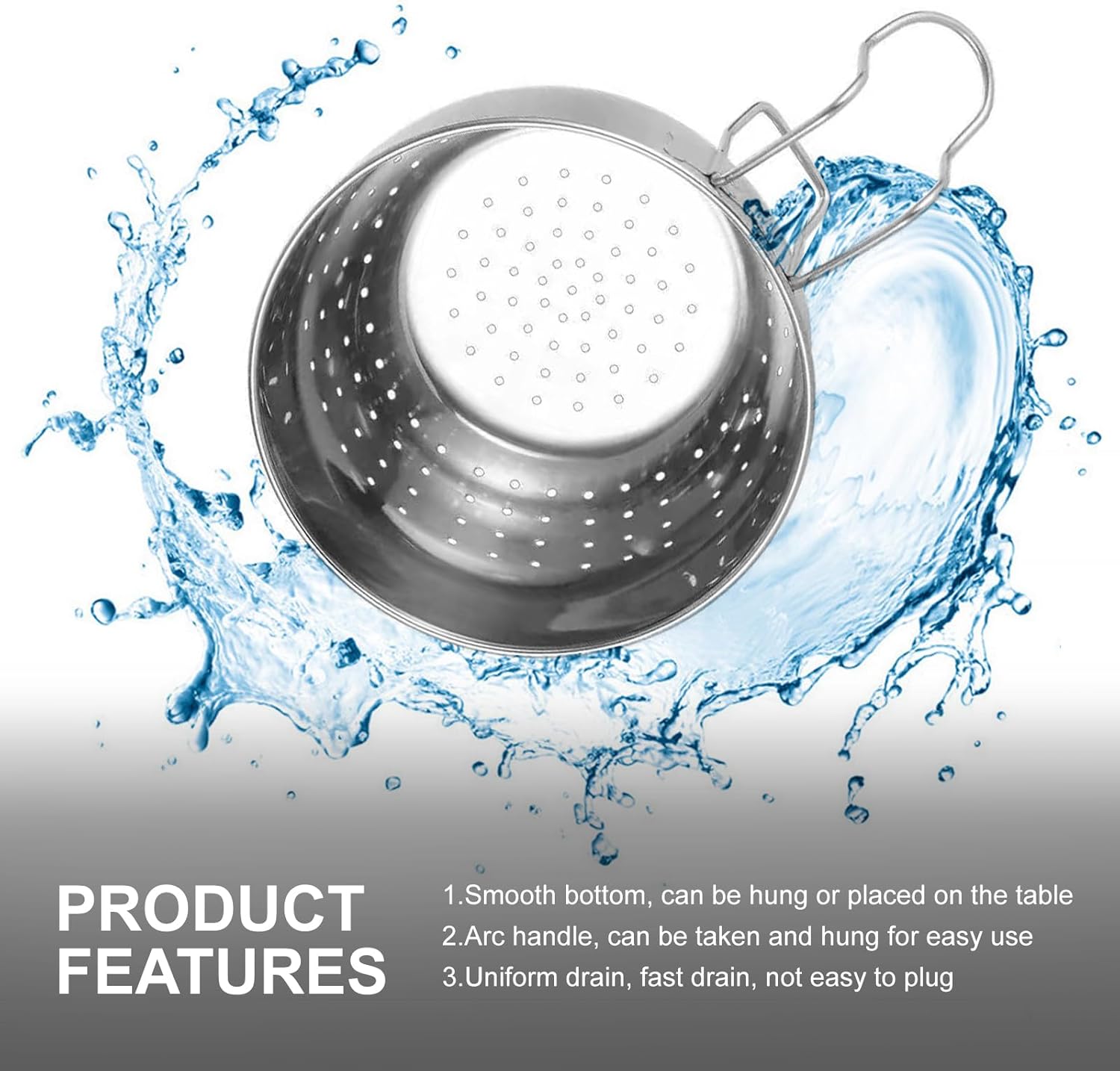 DINGPAI Stainless Steel Sink Food Catcher