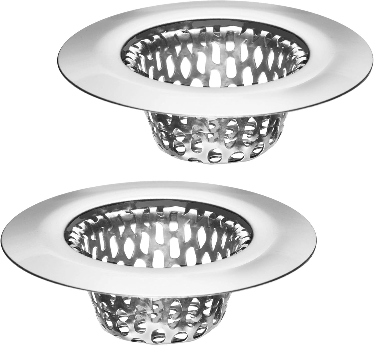 2 Pack Stainless Steel Sink Strainers 2125 Top 1 Basket