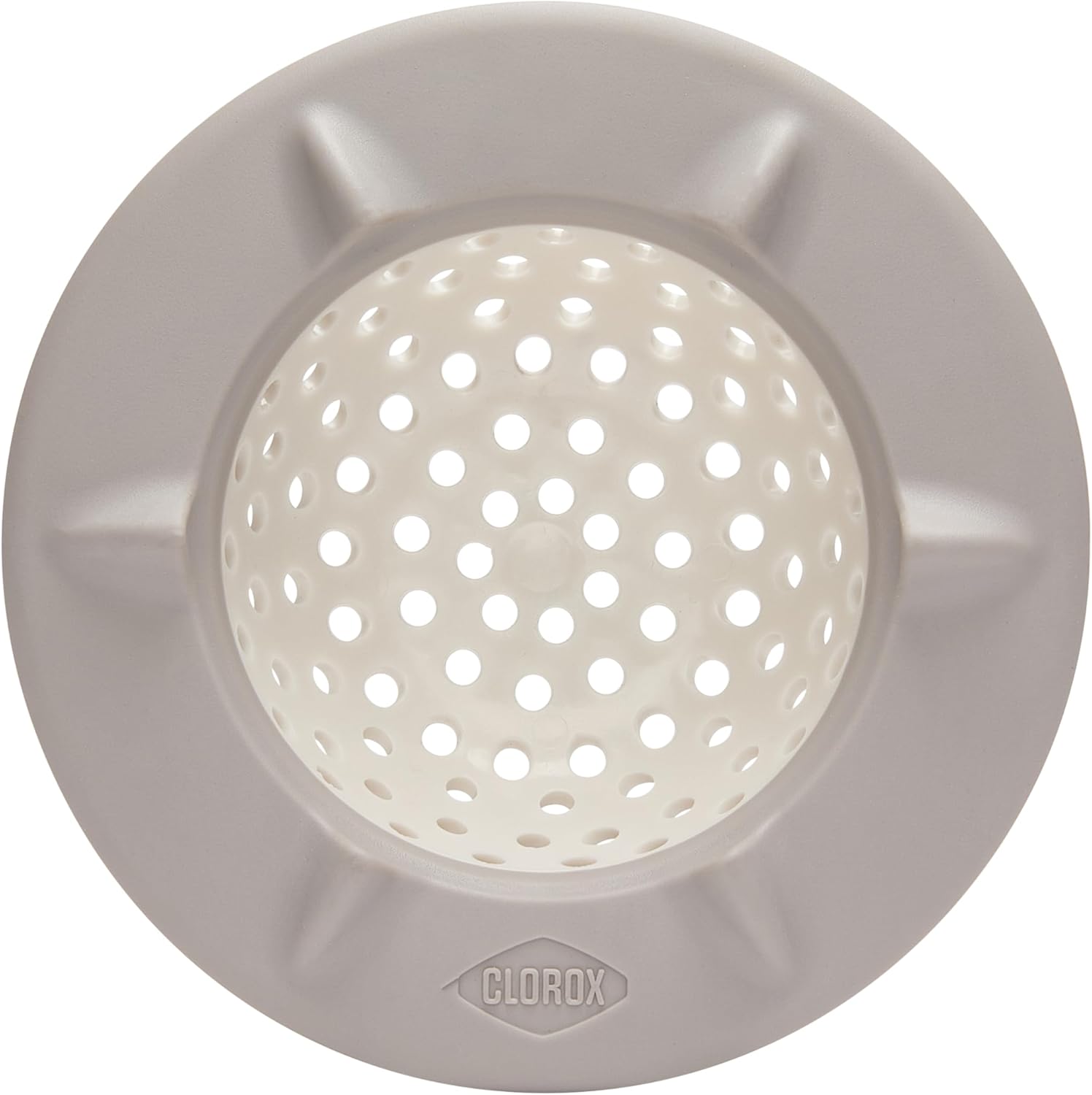 Clorox KeptClean Kitchen Sink Strainer 2-Pack Almond Cream