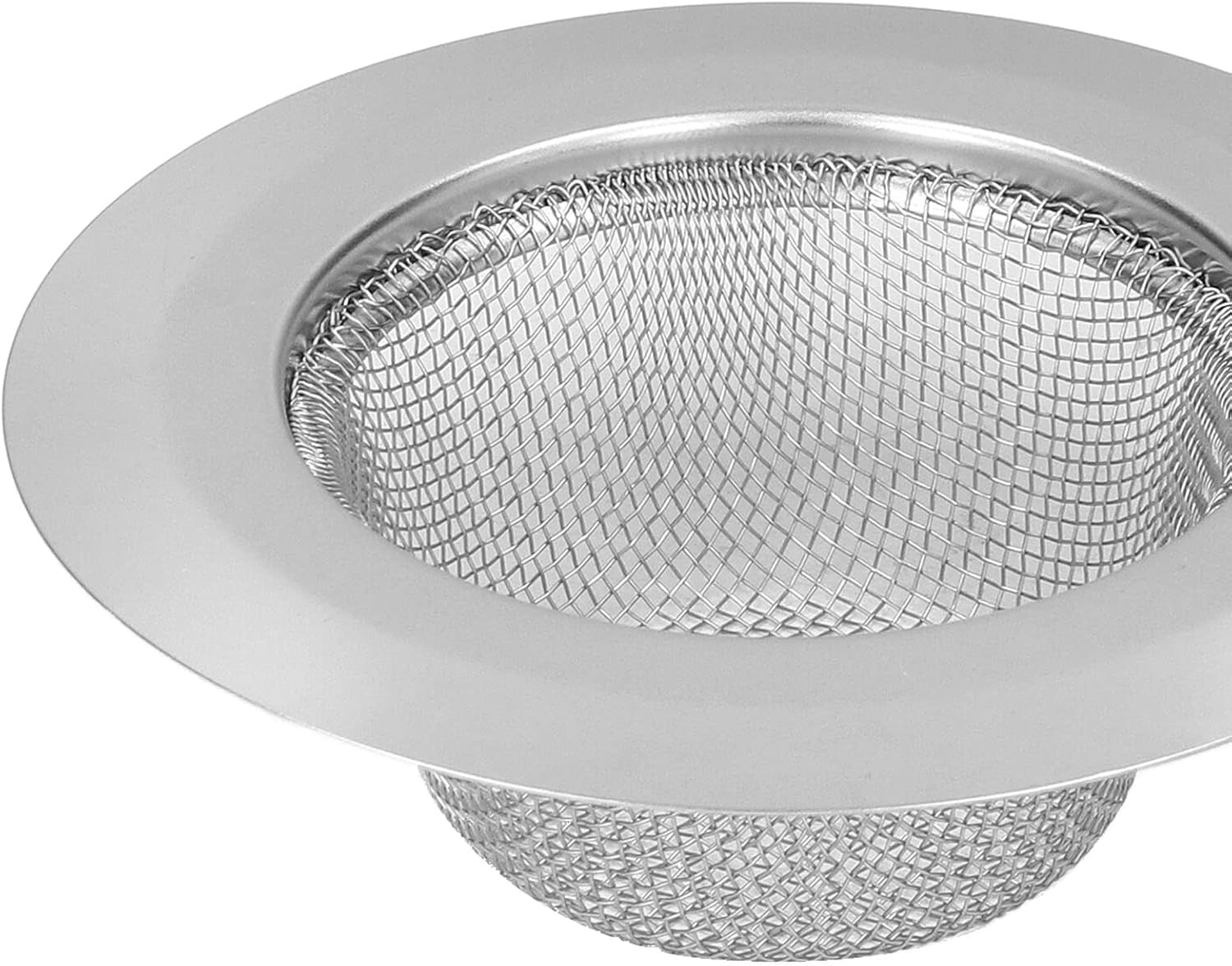 Estink 2pc Stainless Steel Sink Strainer with Lids
