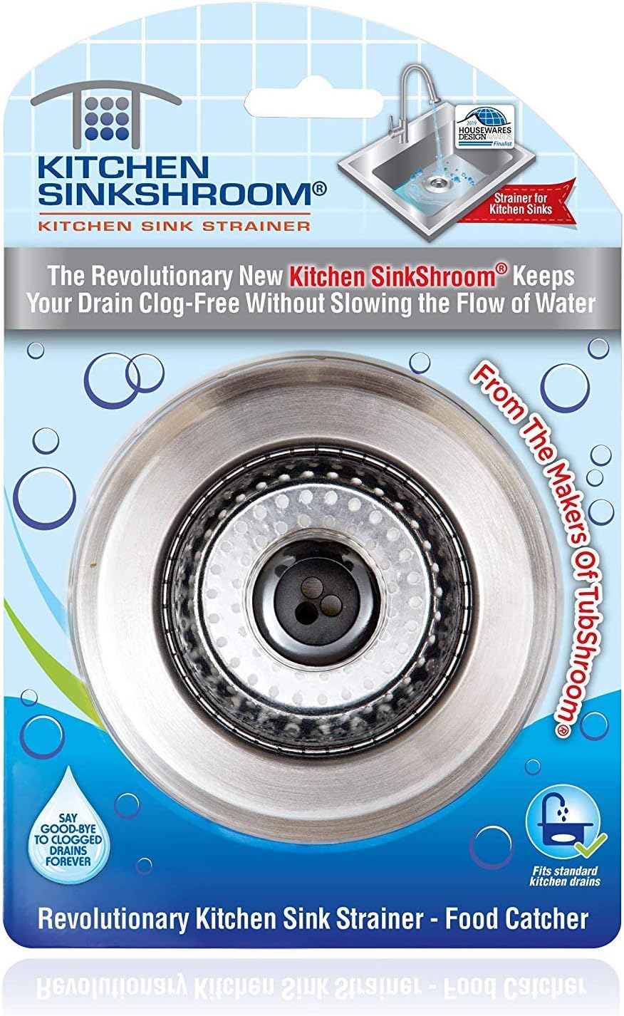 SinkShroom KSS682 Clog-Free Kitchen Sink Strainer 6 Pack 1