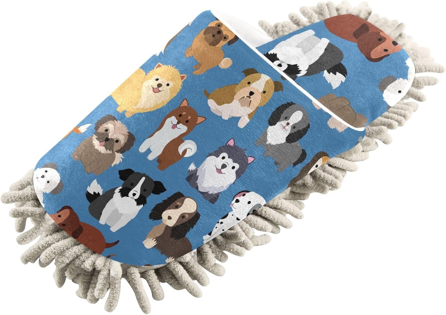 Sinestour Mop Slippers for Easy Floor Cleaning