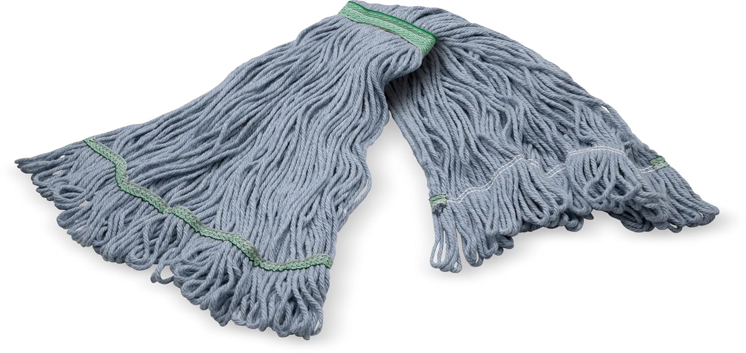 SPARTA Flo-Pac Cotton Mop Head Loop End Medium Green 1