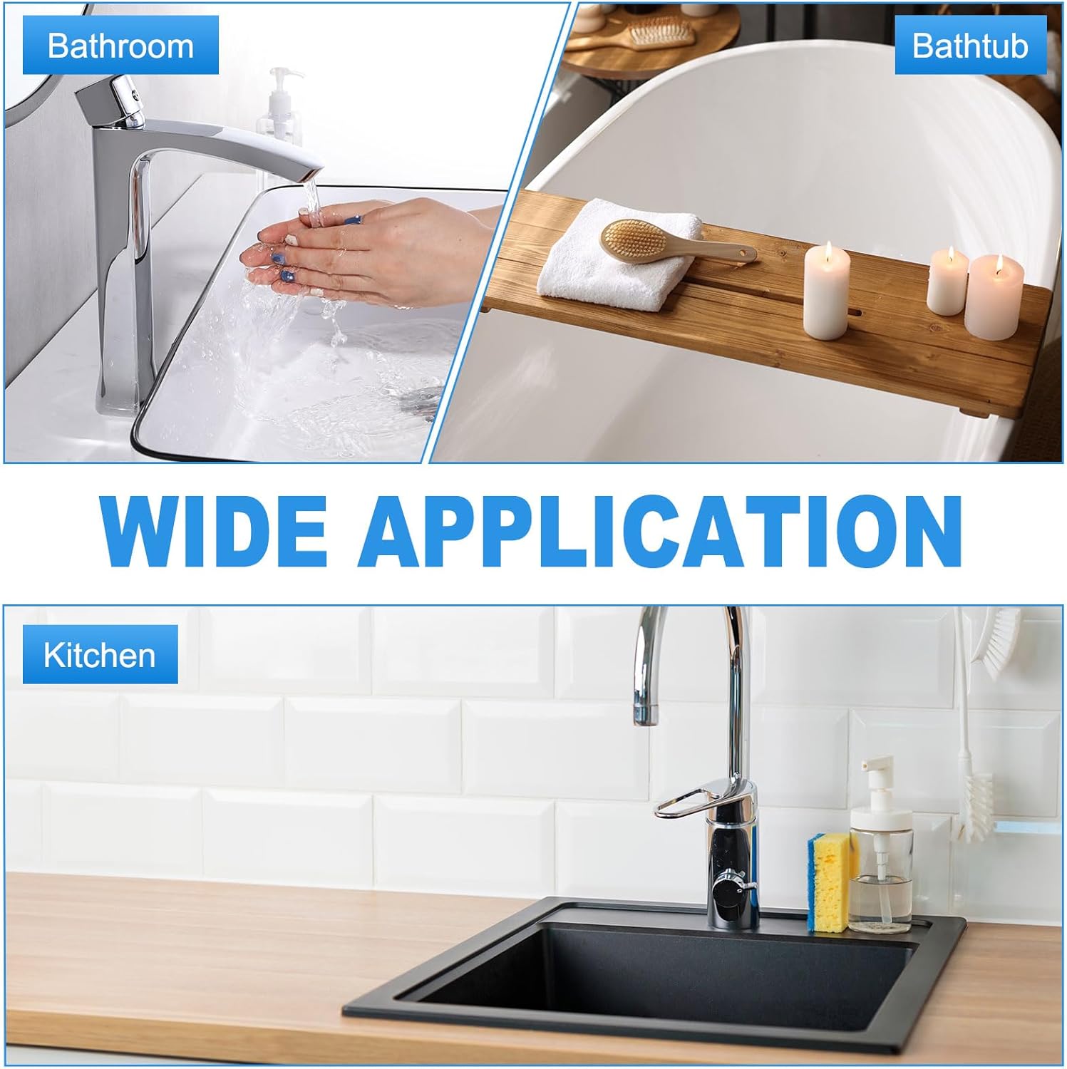 Uxcell Pull-Up Sink Stopper with Seal Ring Silver 1