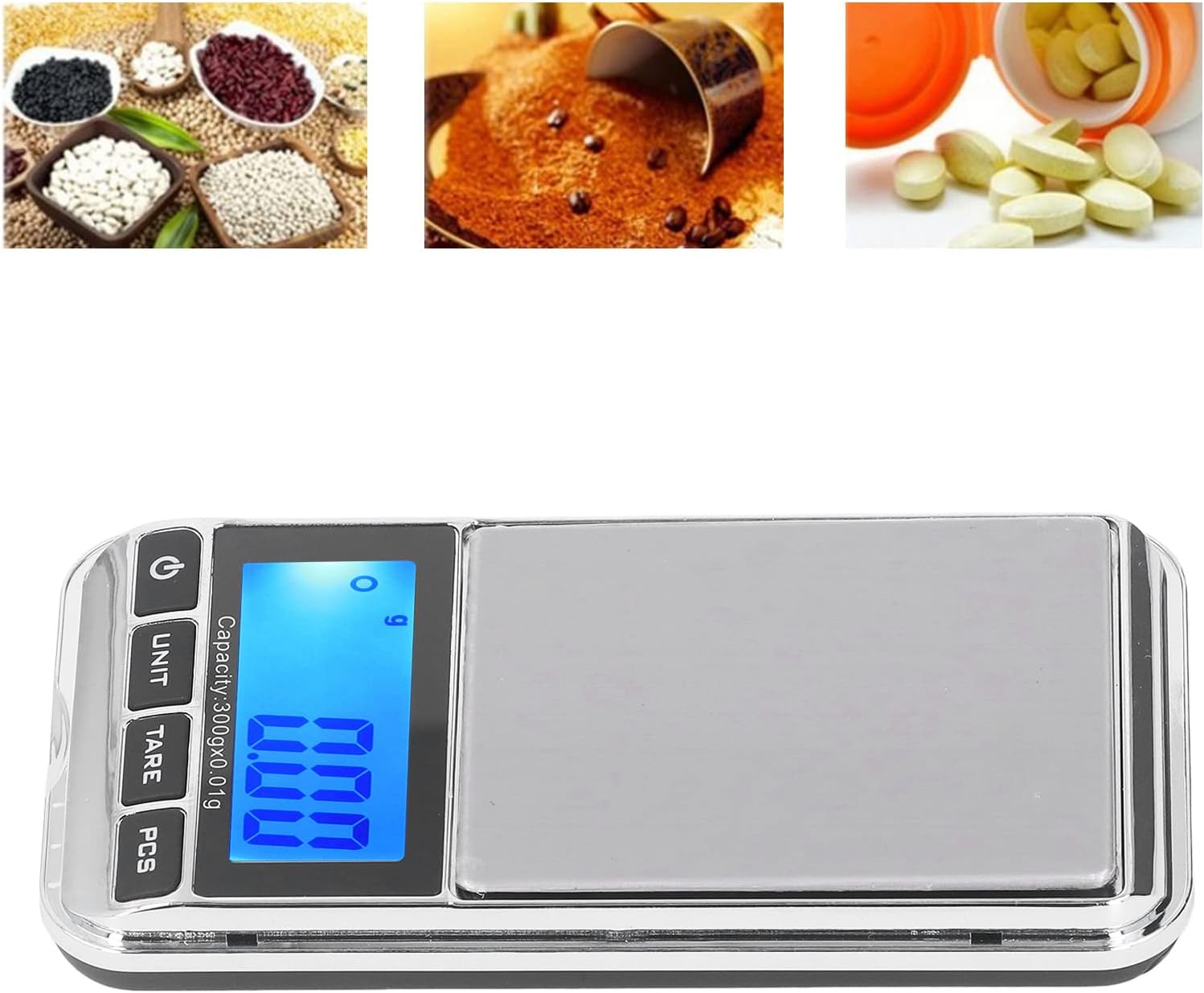 ZIZEV Digital Jewelry Scale 300g001g Portable