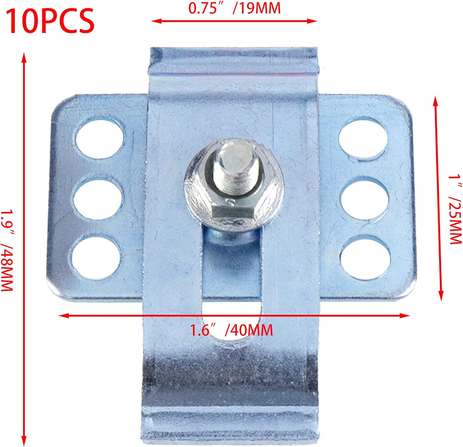 Tighall Sink Clips 10-Pack Heavy Duty Mounting Kit