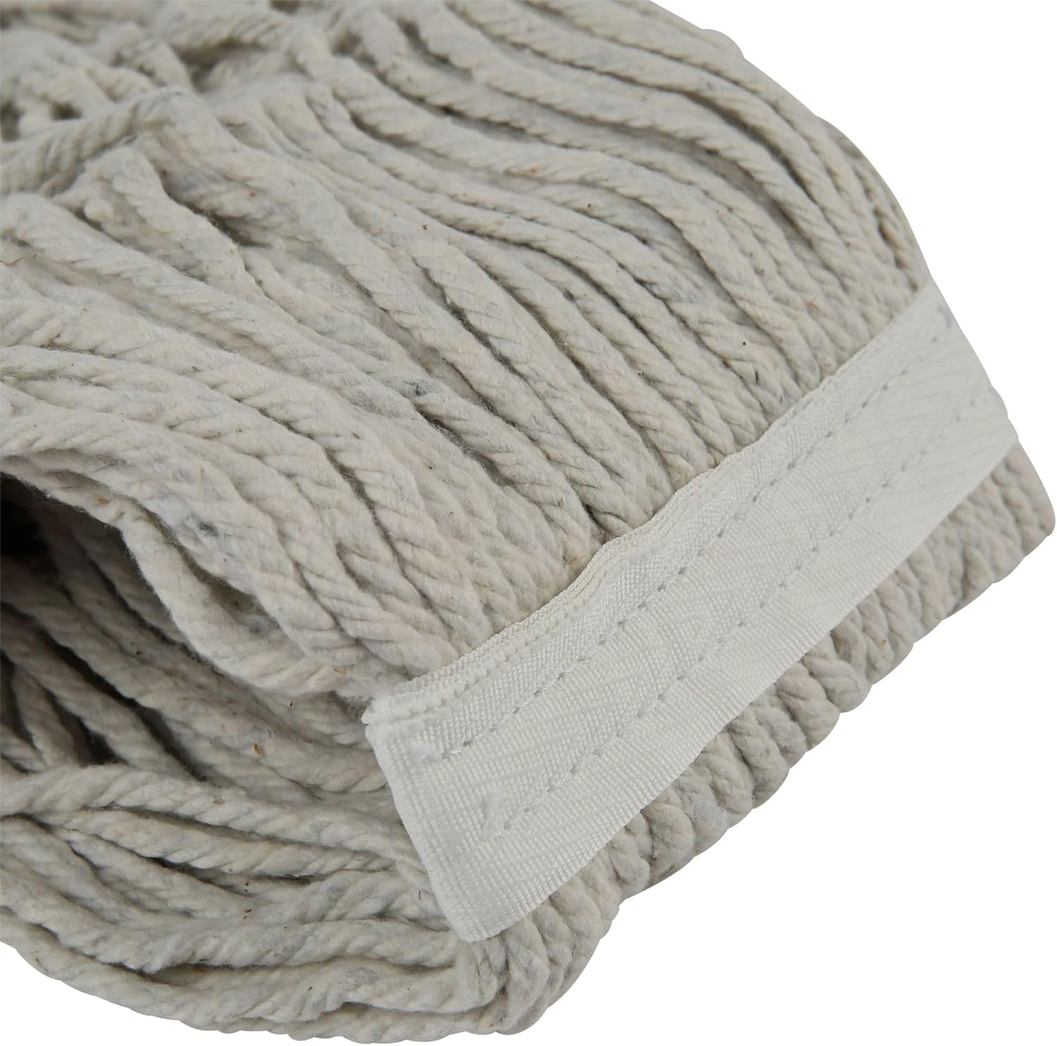Boardwalk BWKCM02024S Banded Cotton Mop Head 24 White 12 Per Carton
