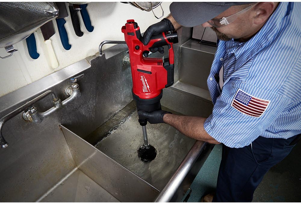 Milwaukee 2572A-21 M12 AirSNAKE Drain Cleaning Kit
