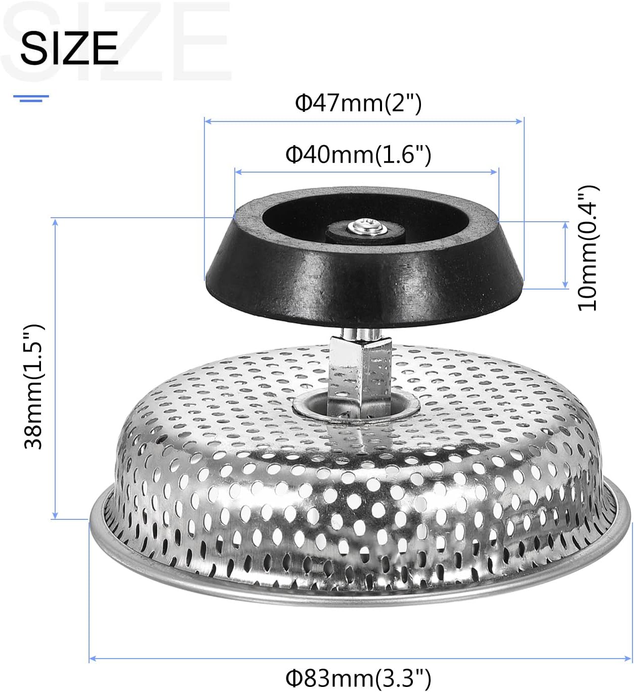 METALLIXITY Kitchen Sink Strainer 33 x 15