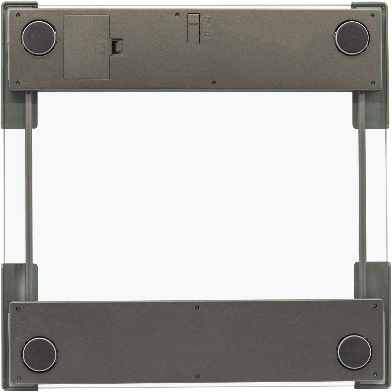 Taylor 400lb Digital Bathroom Scale with Clear Glass Platform