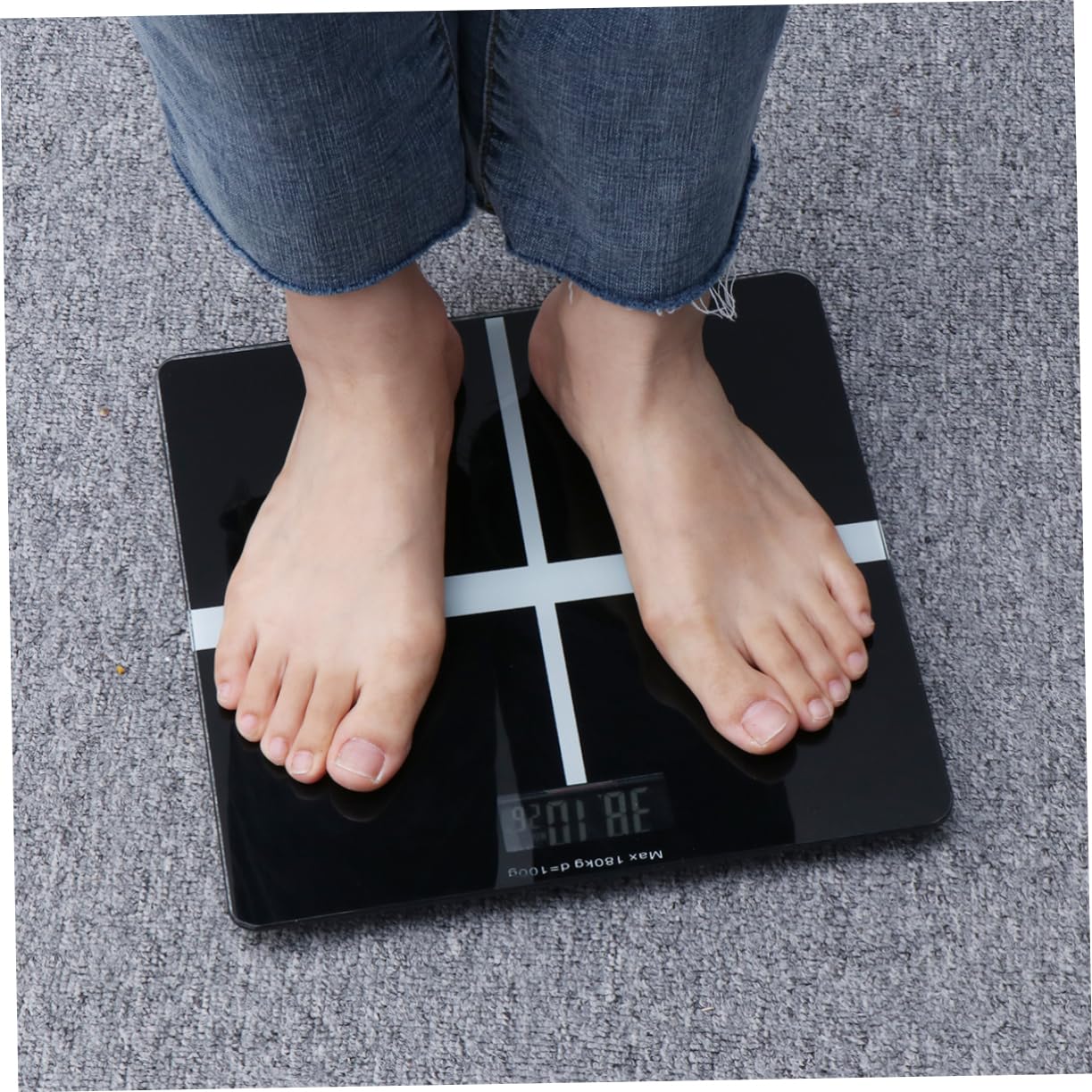 WRITWAA Glass Weight Scale 1g Accuracy LCD Digital