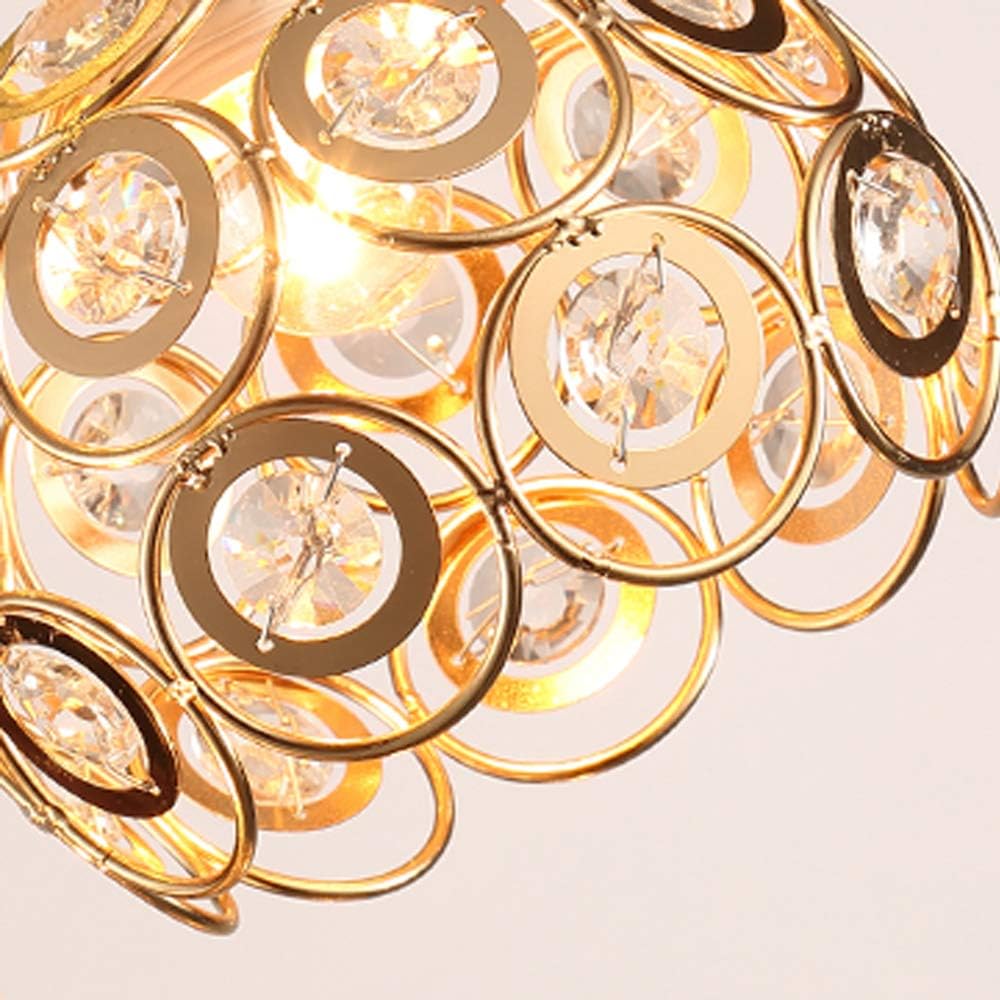 SKIVTGLAMP Dimmable Iron Globe Pendant Light 3-Light Set