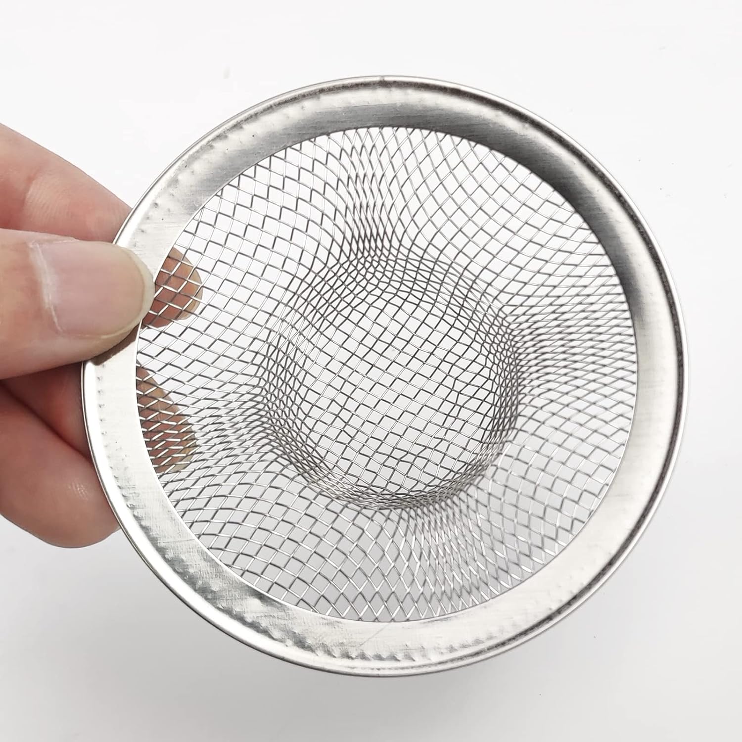50pcs Stainless Steel Sink Strainer with Wire Mesh 275 Diameter