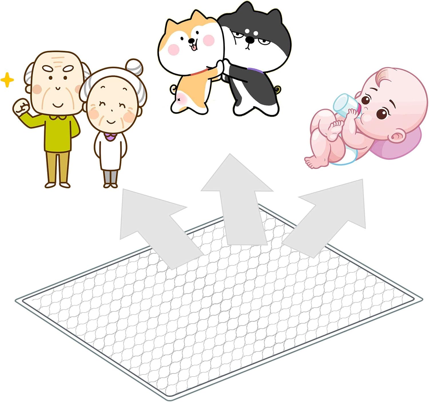 MBJERRY Reusable Waterproof Bed Protector Pads 34x52 Inches