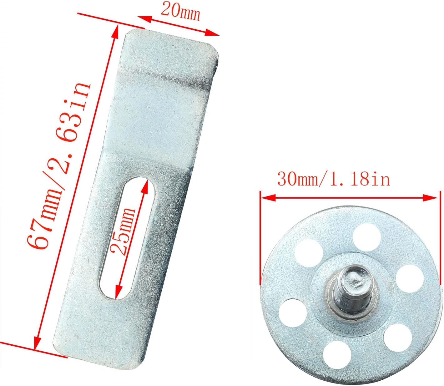 CHENJIN 8PCS Stainless Steel Sink Installation Clips Kit