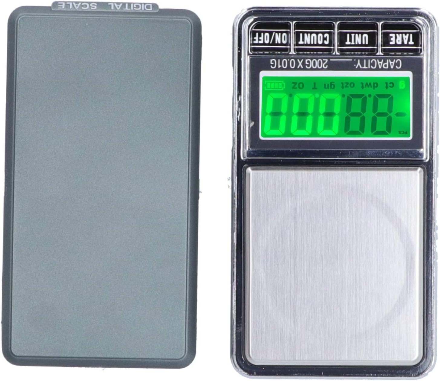 Restokki Electronic Jewelry Scale with Green Backlight LCD Display