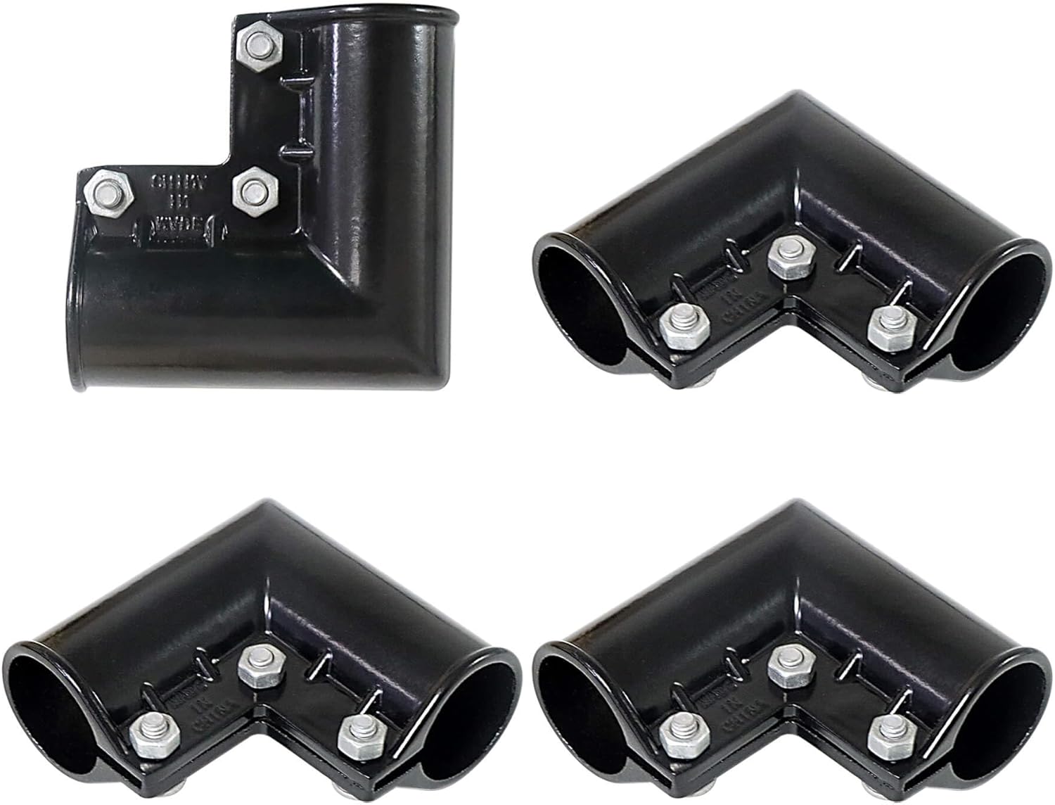 Aiwaiufu 4-Pack Galvanized Aluminum Gate Corners