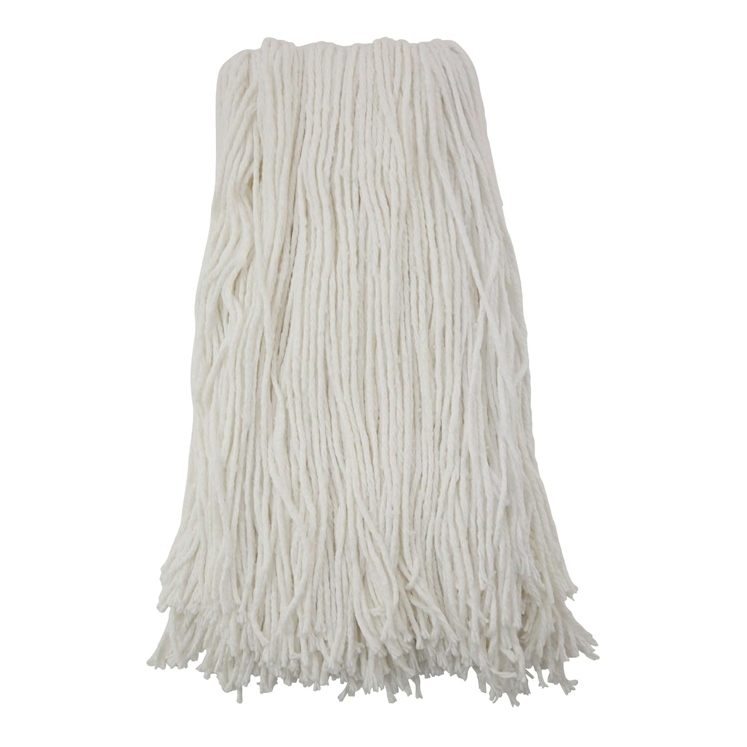 Boardwalk BWK2032RCT No 32 Rayon Cut-End Wet Mop Head - White 12Carton