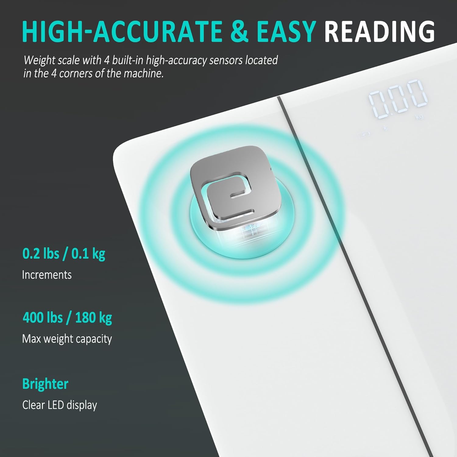 BalanceFrom Smart Scale with 12 Body Composition Analysis