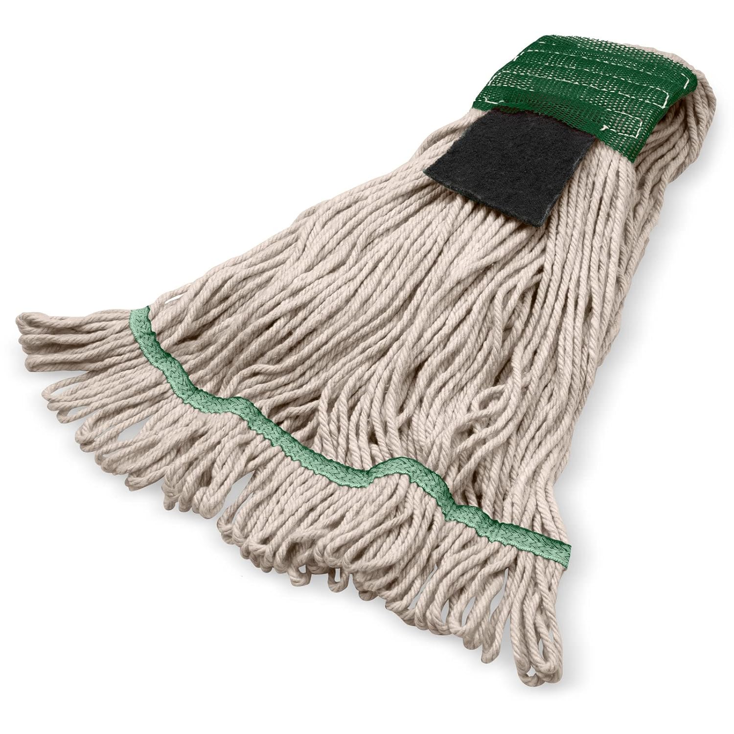 SPARTA Flo-Pac Acrylic Mop Head Replacement 5 Green Band with Scrubber