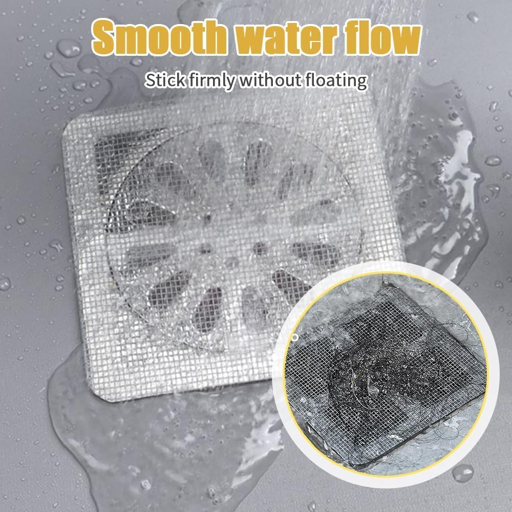 ZQDRPLUS 20 Pcs Disposable Hair Drain Stickers