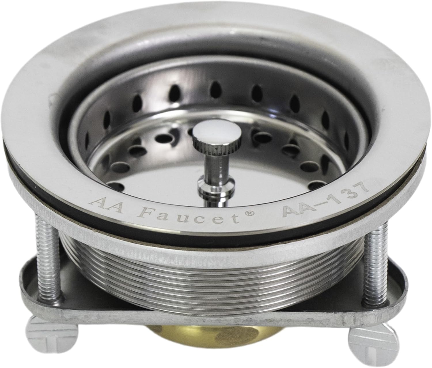 AA-137 3-12 Inch Stainless Steel Drain Strainer Kit 1