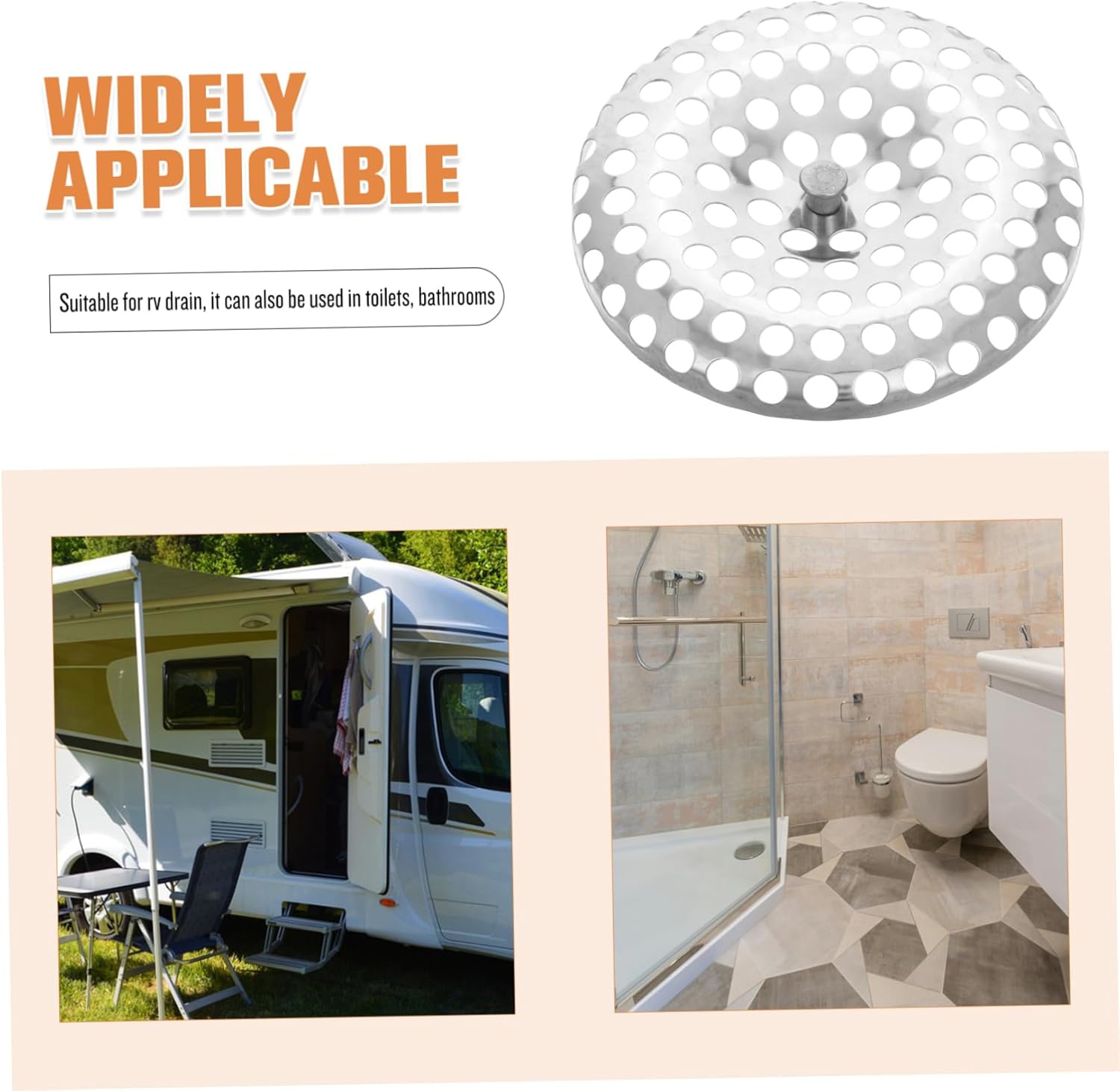 Ciieeo Stainless Steel Floor Drain Cover 1