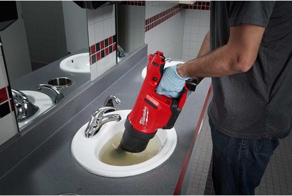 Milwaukee 2572A-21 M12 AirSNAKE Drain Cleaning Kit
