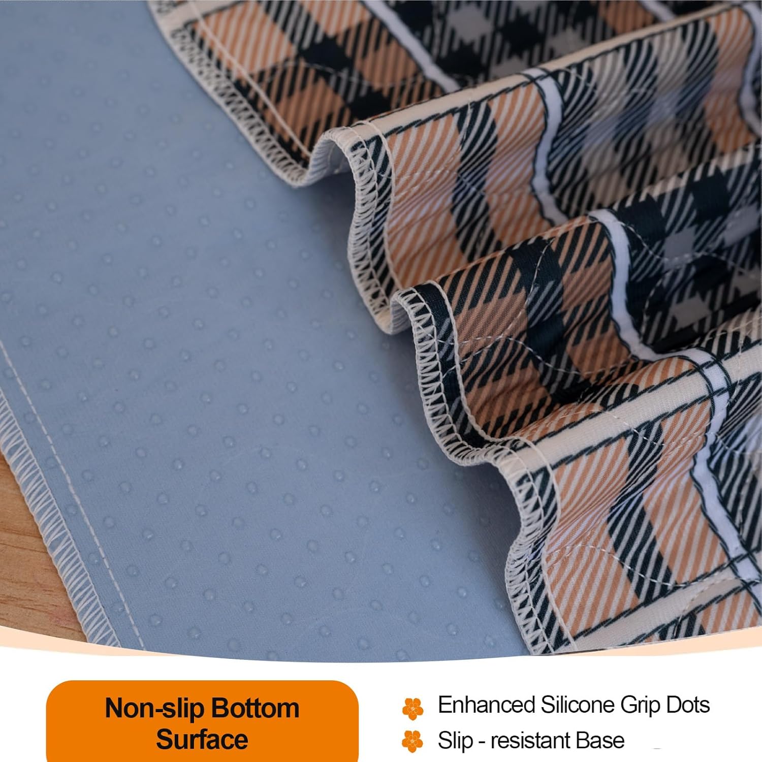 RIQINXIN Large Reusable Incontinence Bed Pad 32x54in