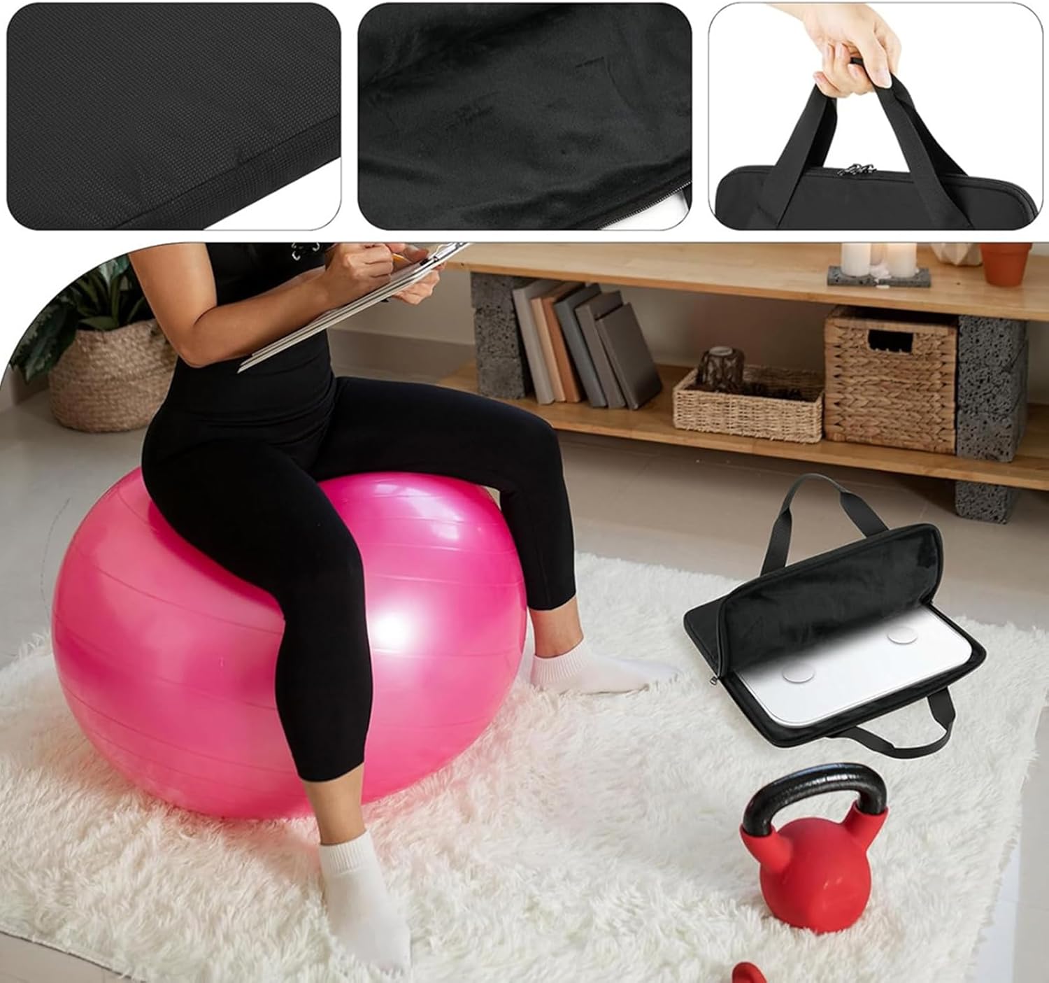 Durable Body Scale Carrying Case with Handle