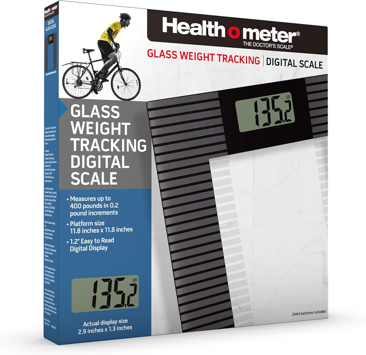 Health o Meter Digital Weight Scale with LCD Display