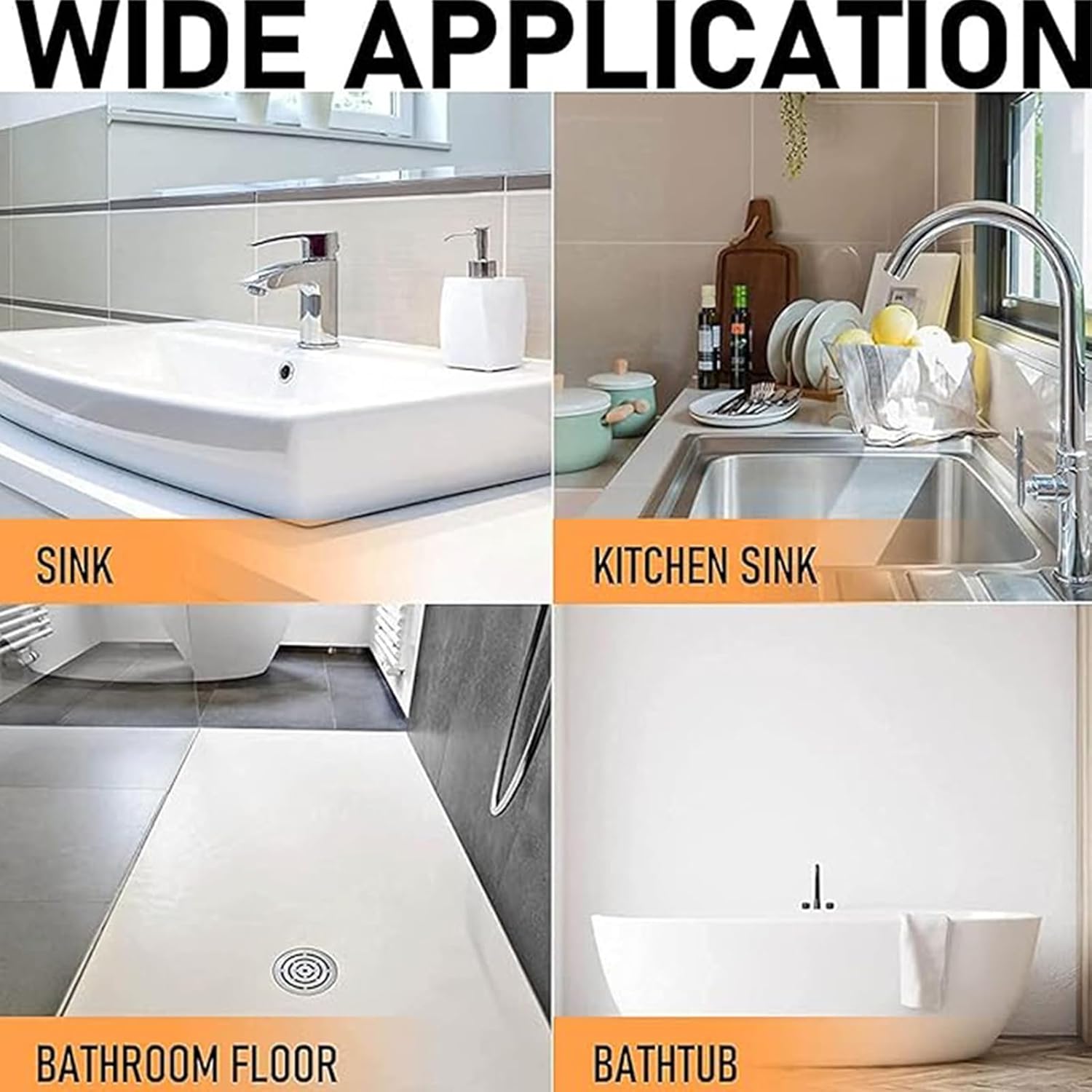 PERZOE Disposable Hair Catcher 1030 Pack for Drains Sinks Bathtubs