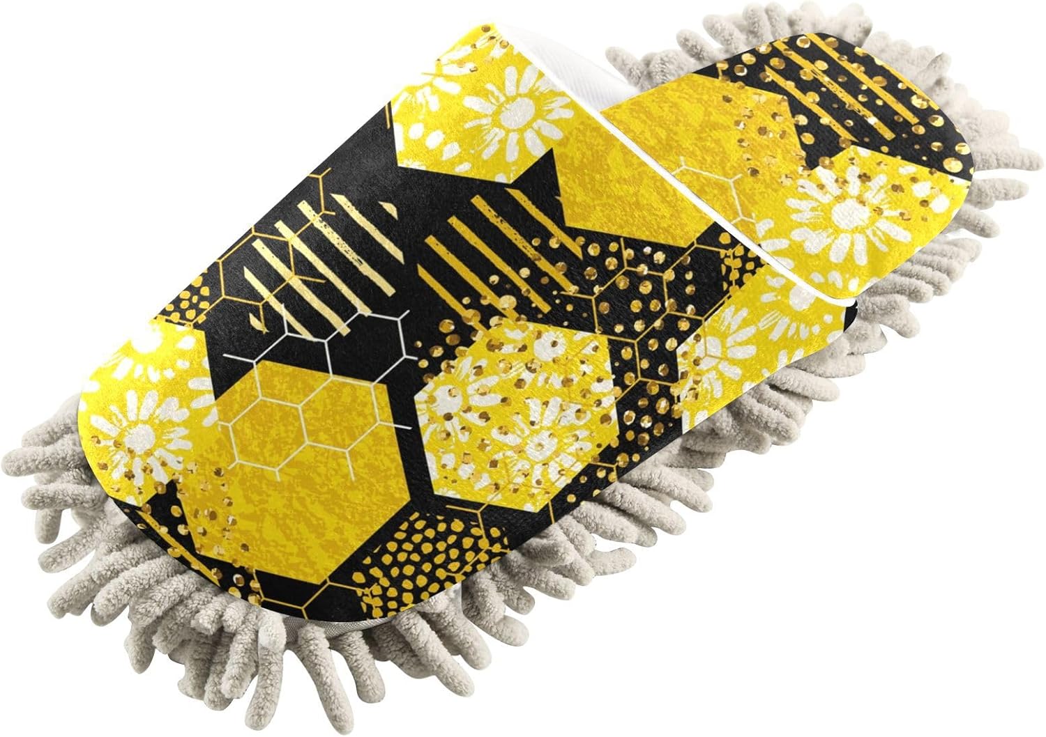 Sinestour Bee Mop Slippers for Floor Cleaning 1