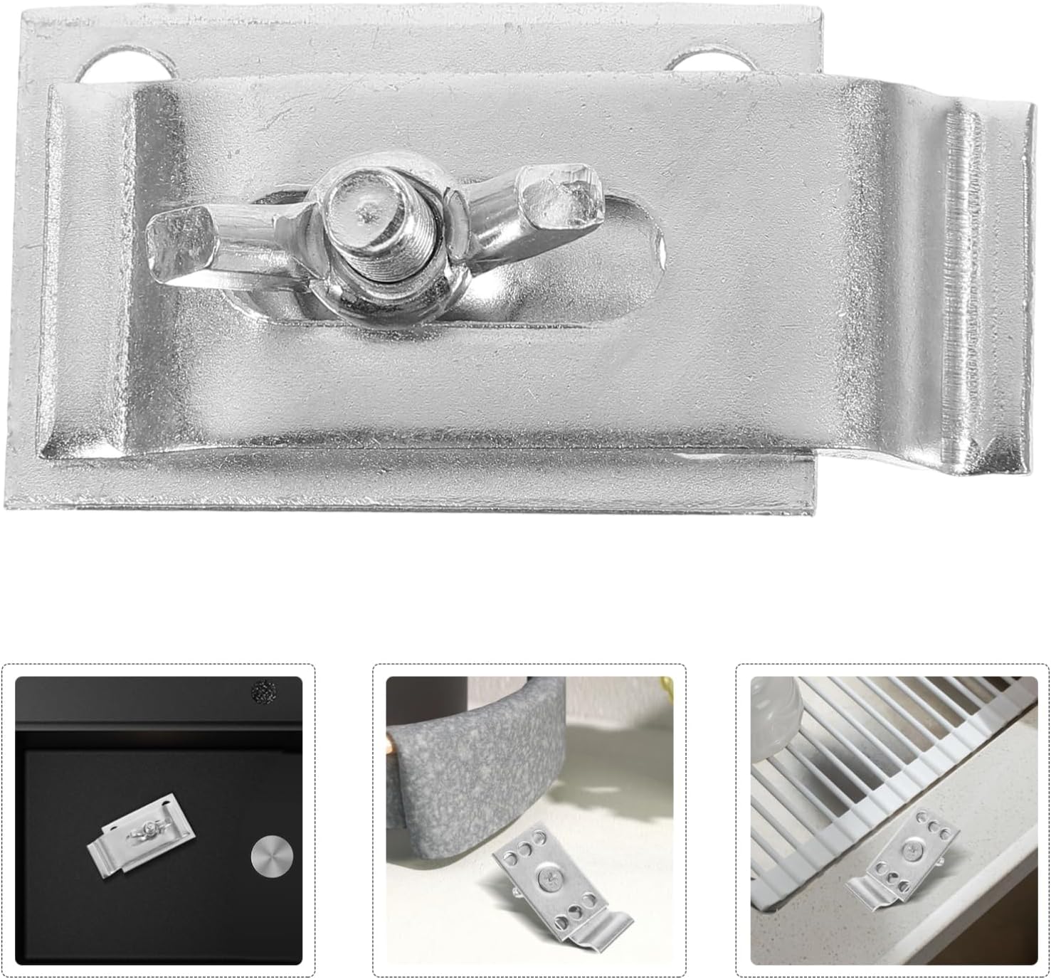 Gadpiparty 48 Sets Stainless Steel Sink Clips Kit 1