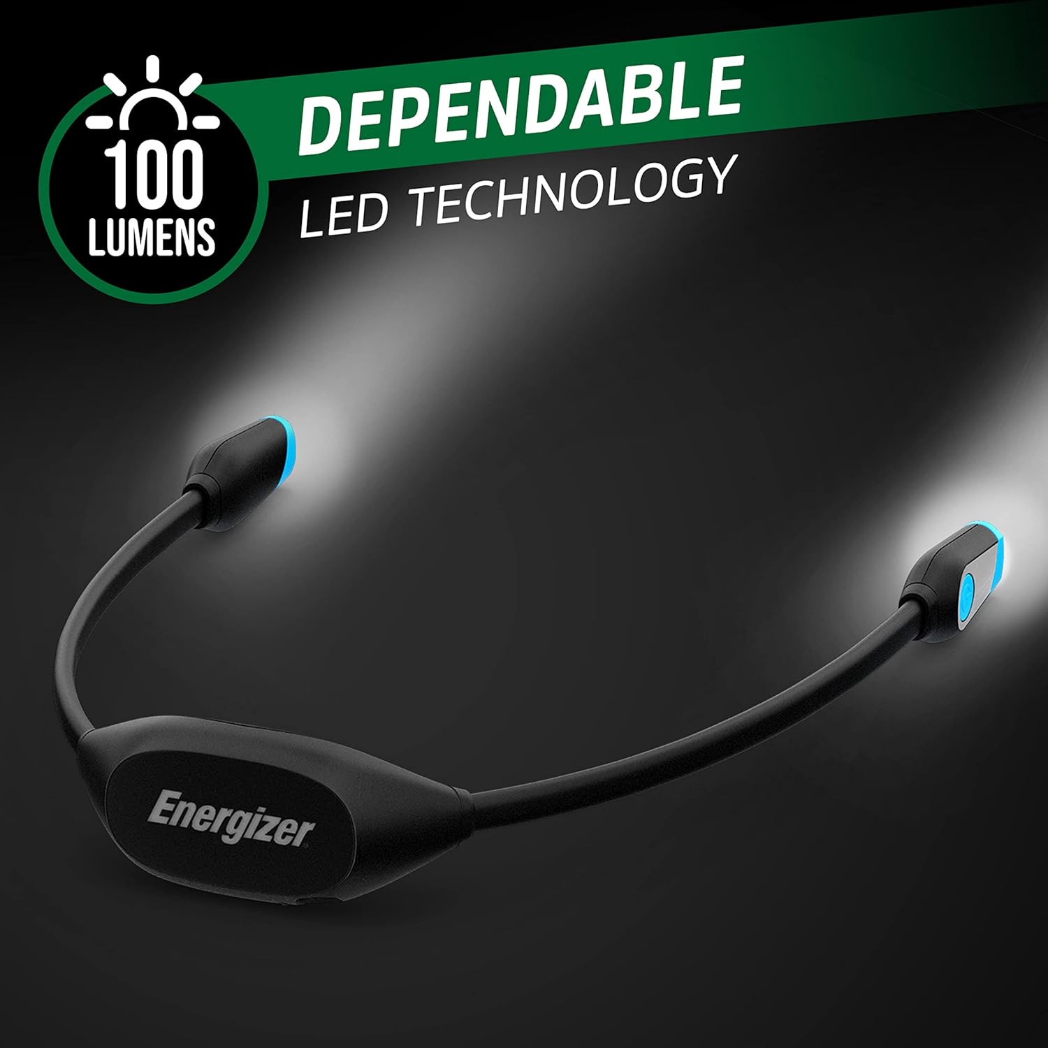 Energizer Rechargeable Neck Light with Flex 3 Brightness Levels