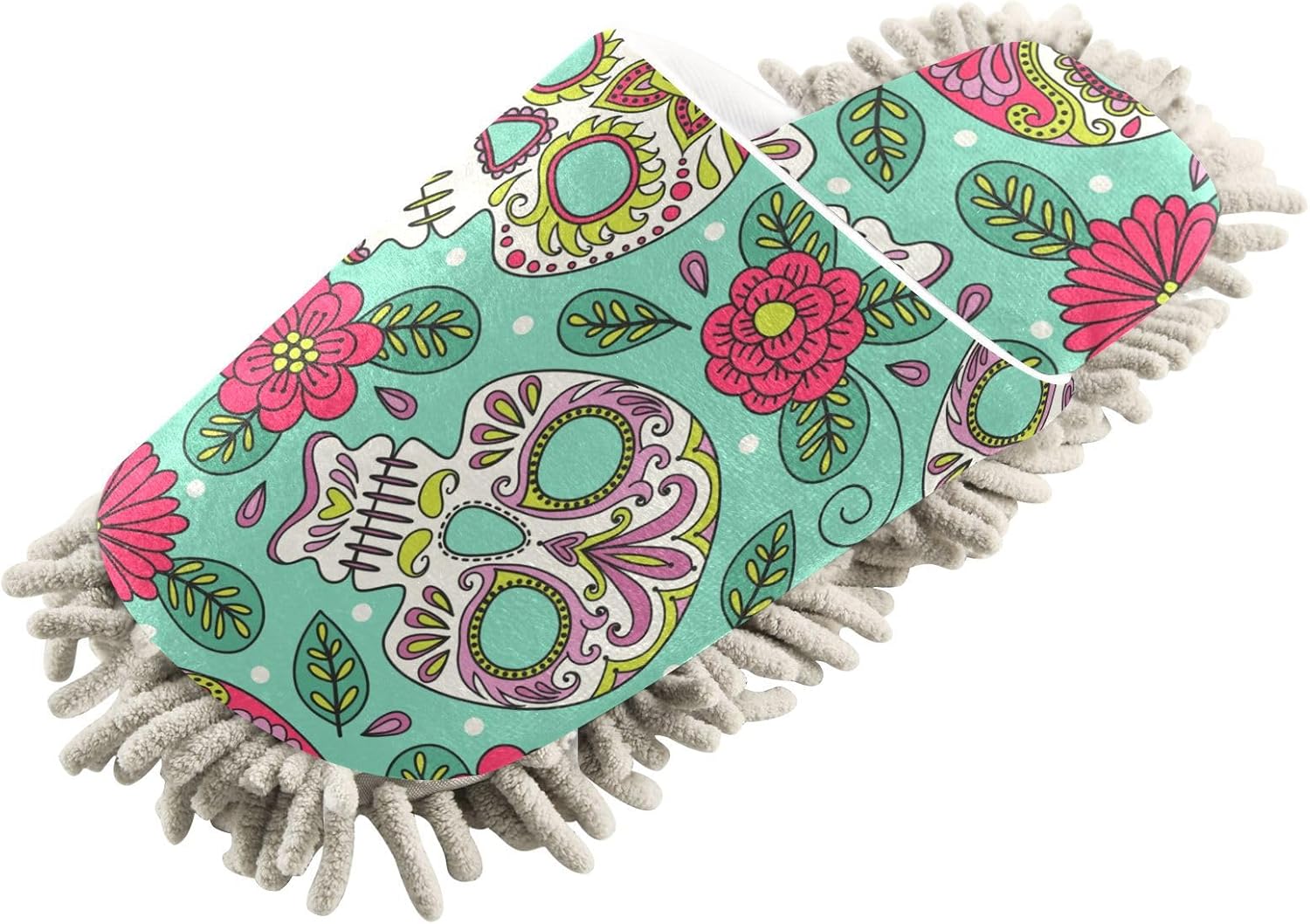Sinestour Blue Mop Slippers for Floor Cleaning
