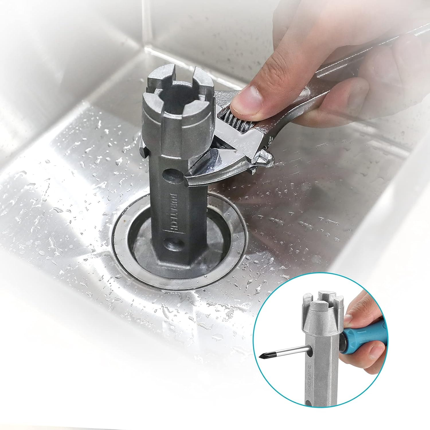 DURATECH 3-Pack Tub Drain Remover Tool