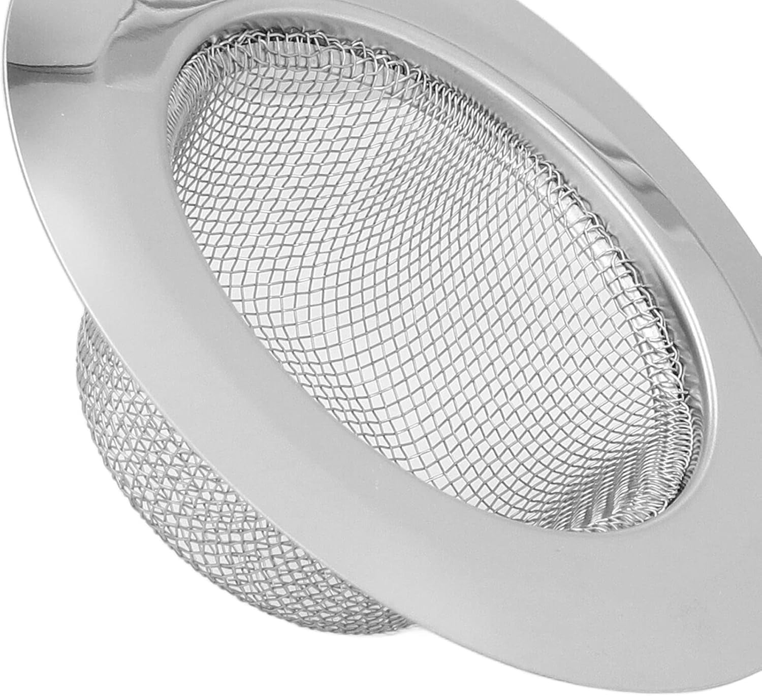 Estink 2pc Stainless Steel Sink Strainer with Lids