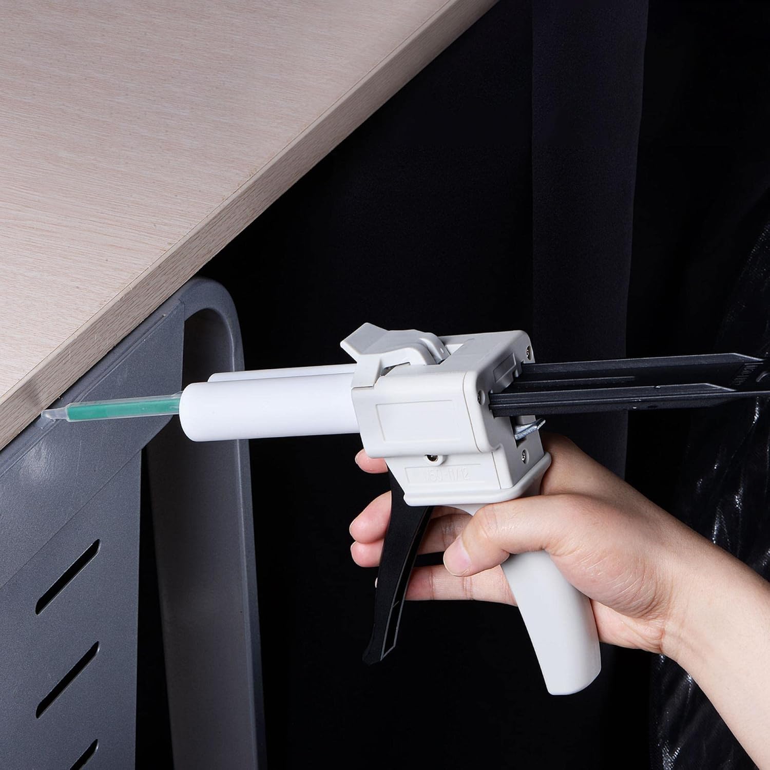 Uxcell 50ml AB Epoxy Resin Mixing Gun 21 Ratio