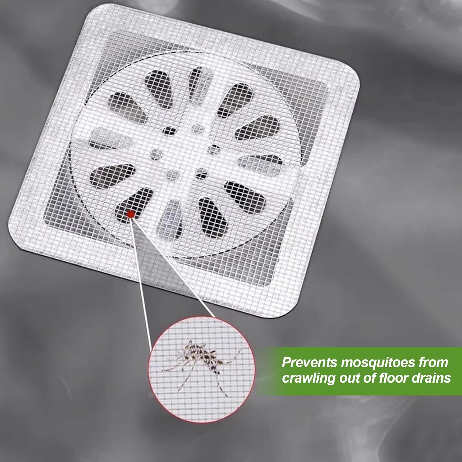 Qilucky 20PCS Disposable Shower Drain Hair Catcher
