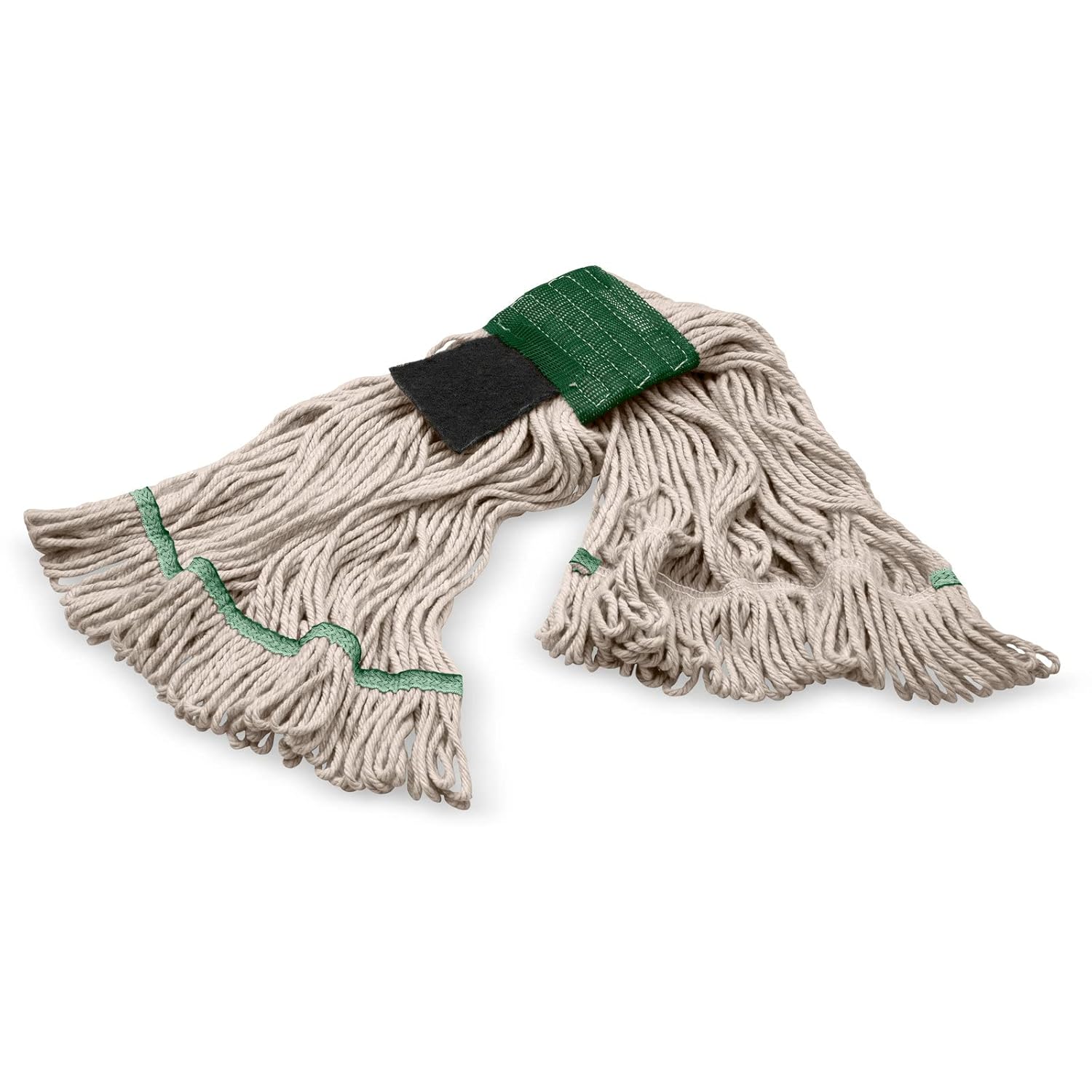 SPARTA Flo-Pac Acrylic Mop Head Replacement 5 Green Band with Scrubber