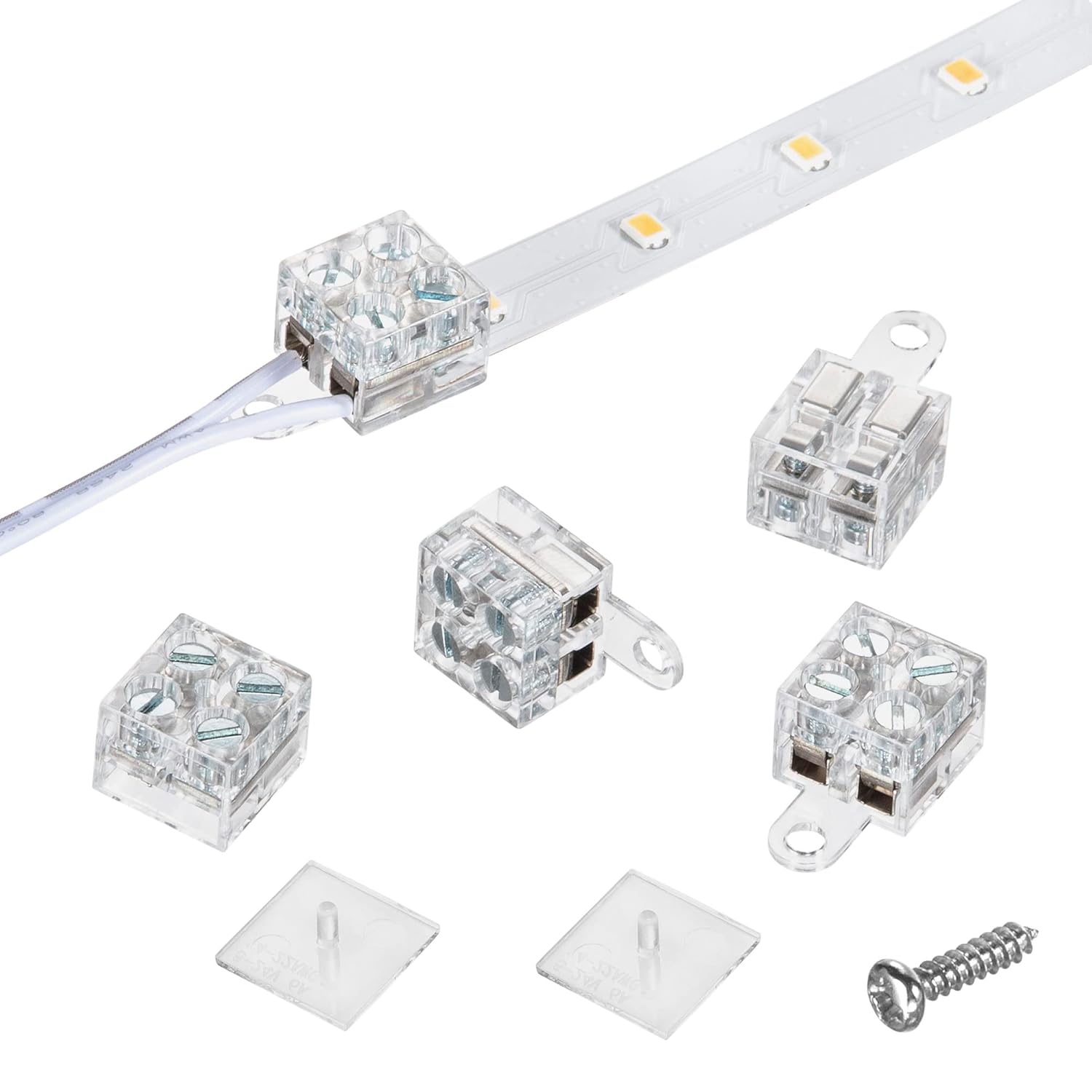 MSDUSA 5 Pack LED Strip Solderless Connectors