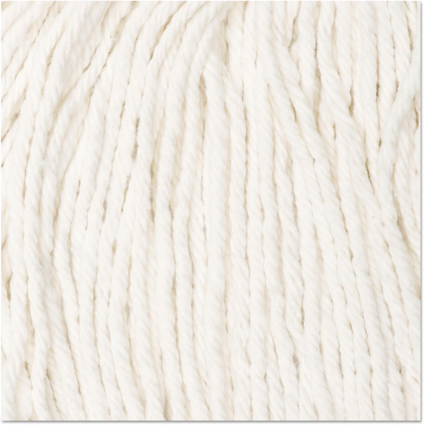 Boardwalk BWK2024CEA No 24 Cotton Cut-End Wet Mop Head White
