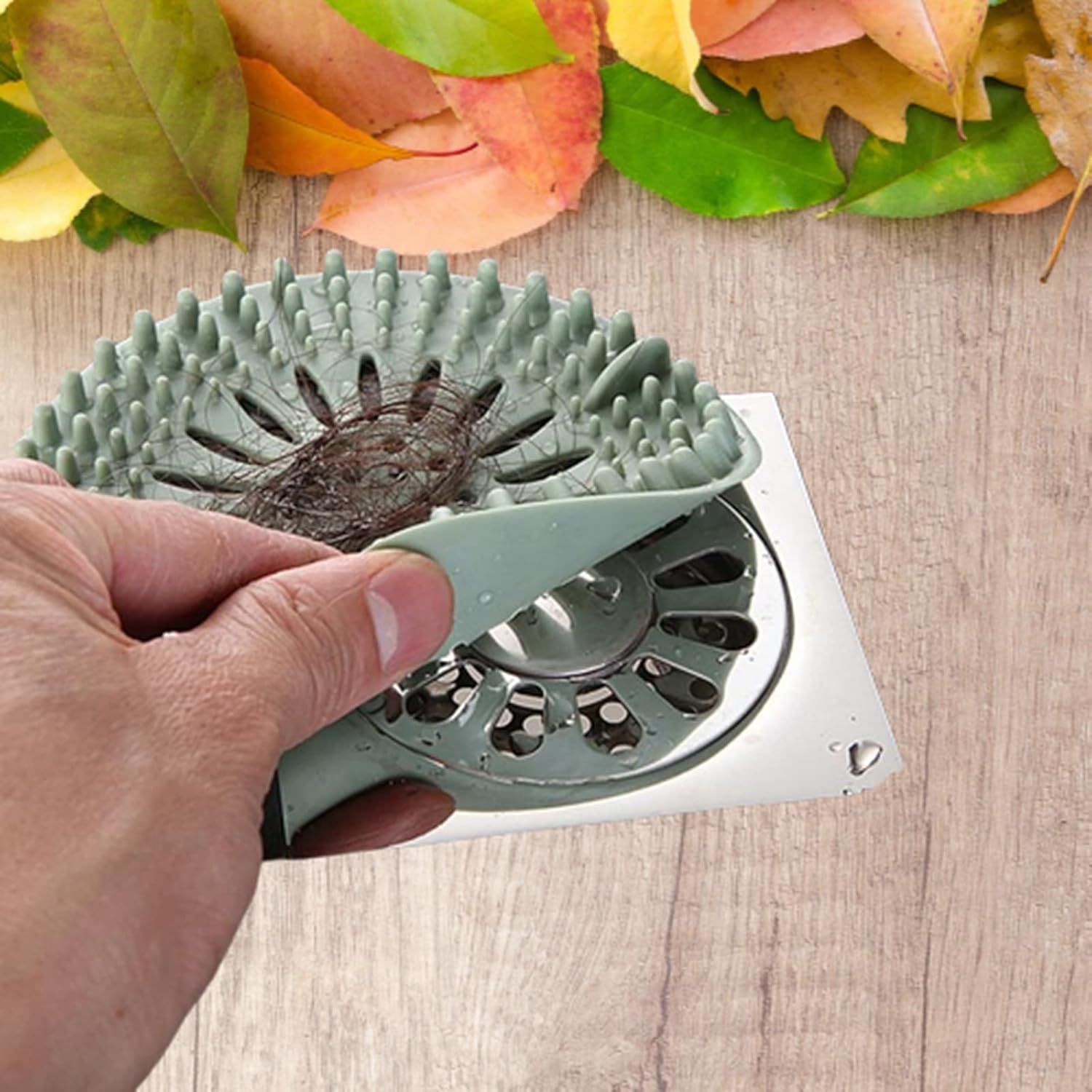 1 Piece Universal Sink Hair Trap Drain Cover for Kitchen and Bathroom