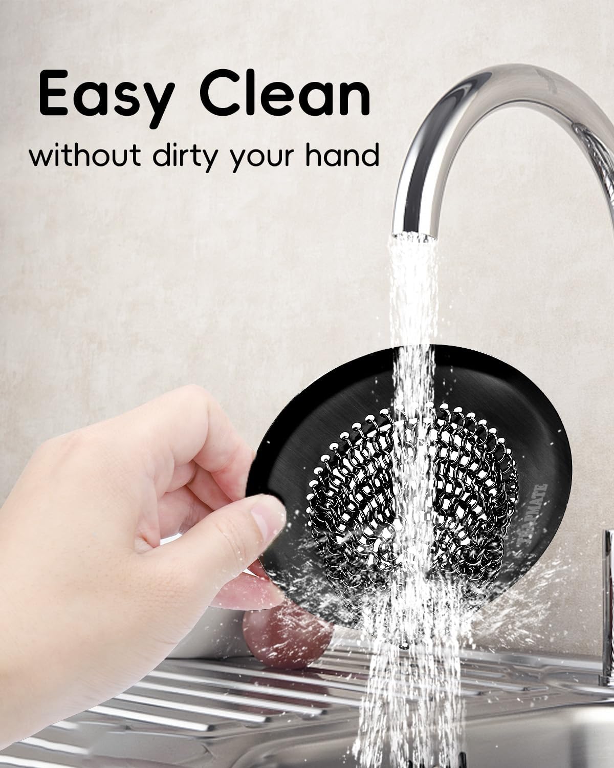 TRAPMATE Kitchen Sink Strainer with Reversible Design