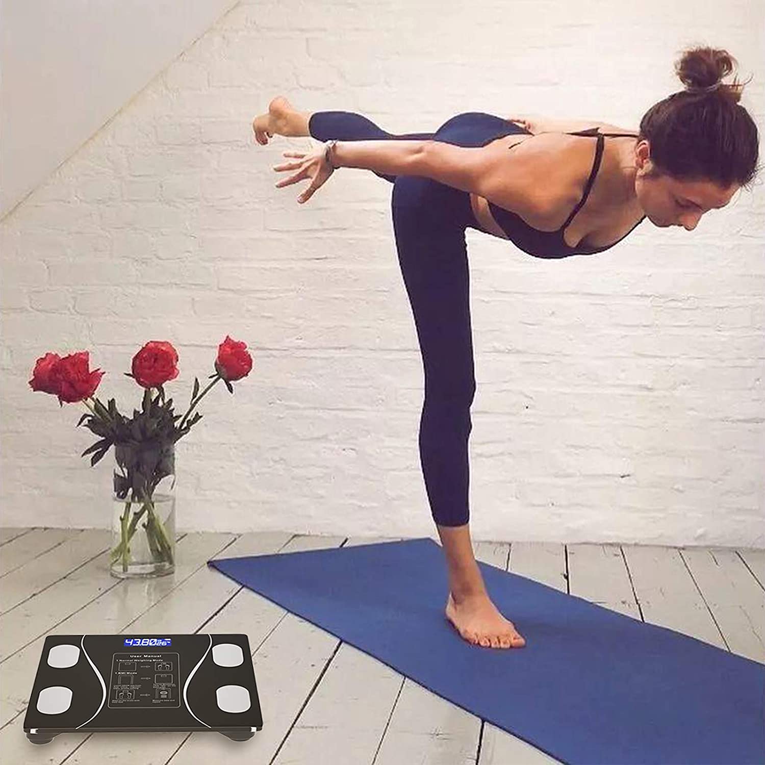 E-SHIDAI Smart Scale with Body Composition Analysis and Bluetooth Sync