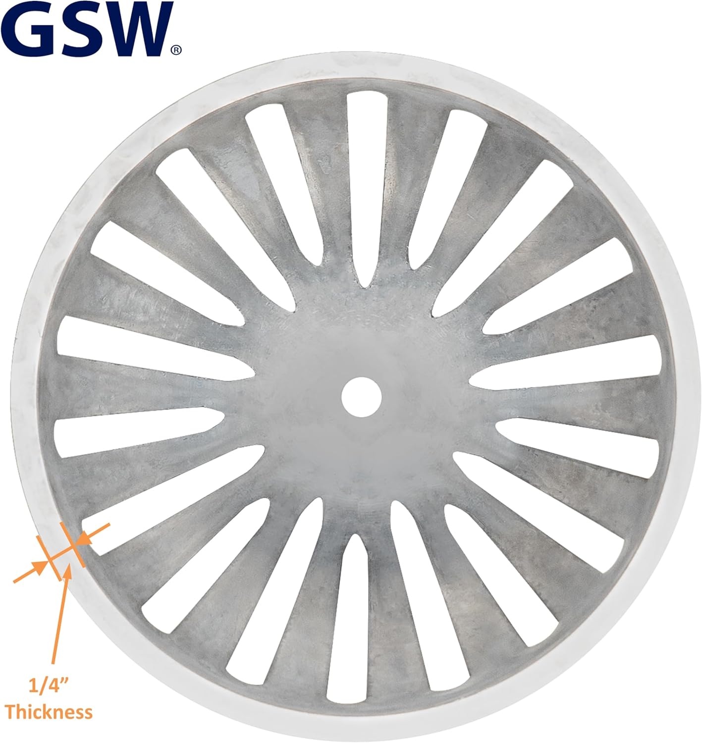 GSW Heavy Duty Aluminum Drain Strainer 5-14 Diameter