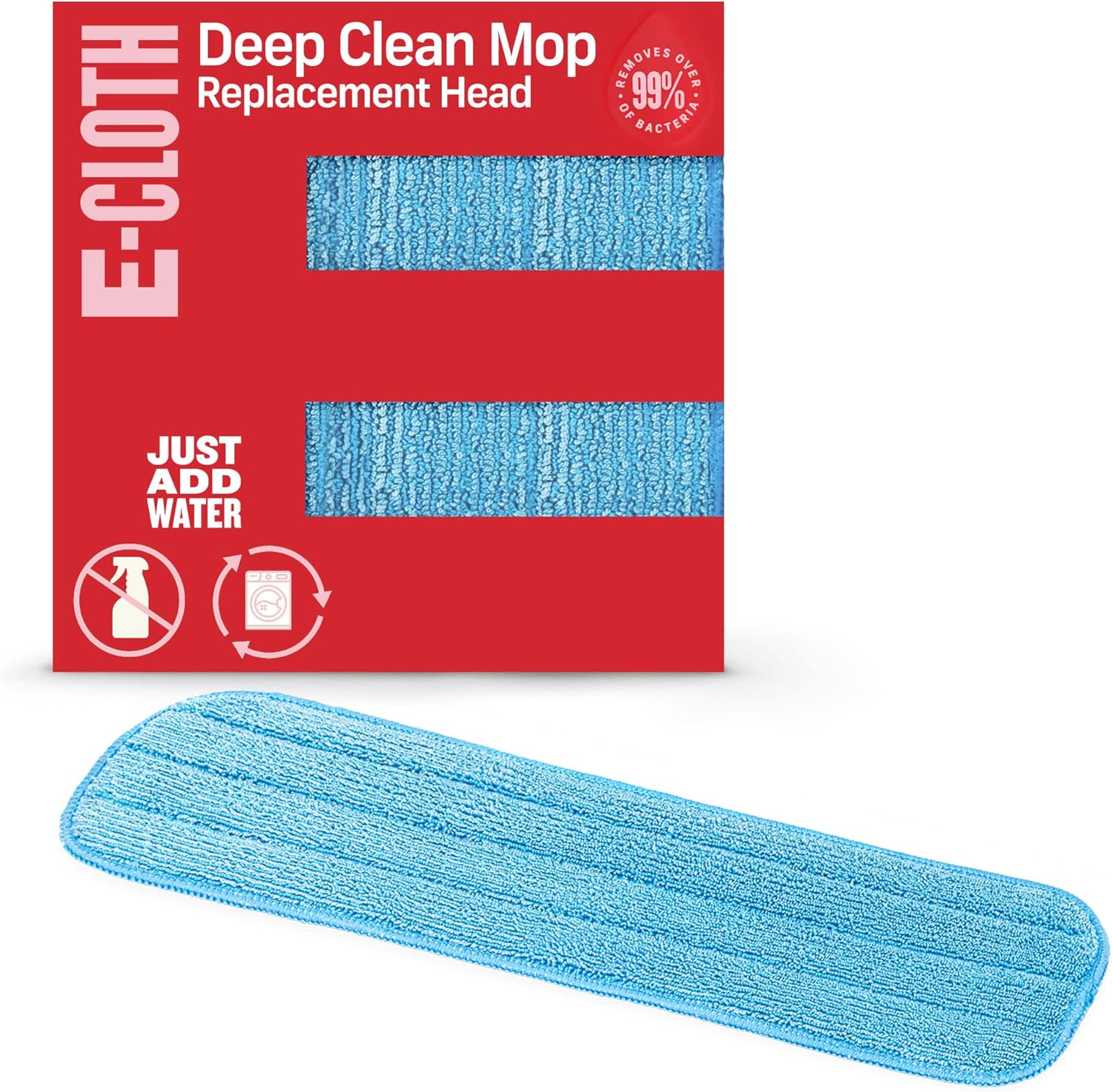 E-Cloth Deep Clean Mop Head 100 Wash Guarantee